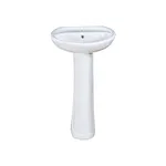 Pedestal basin Lavabo Wash Hand Ceramic Basin Porcelain Art counter basin Sink Tap Faucet